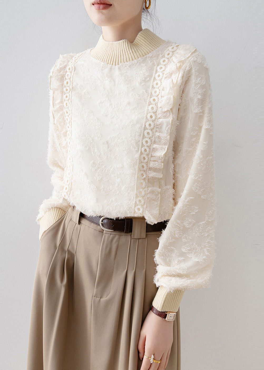 Gracefully Styled Blouse for Any Occasion