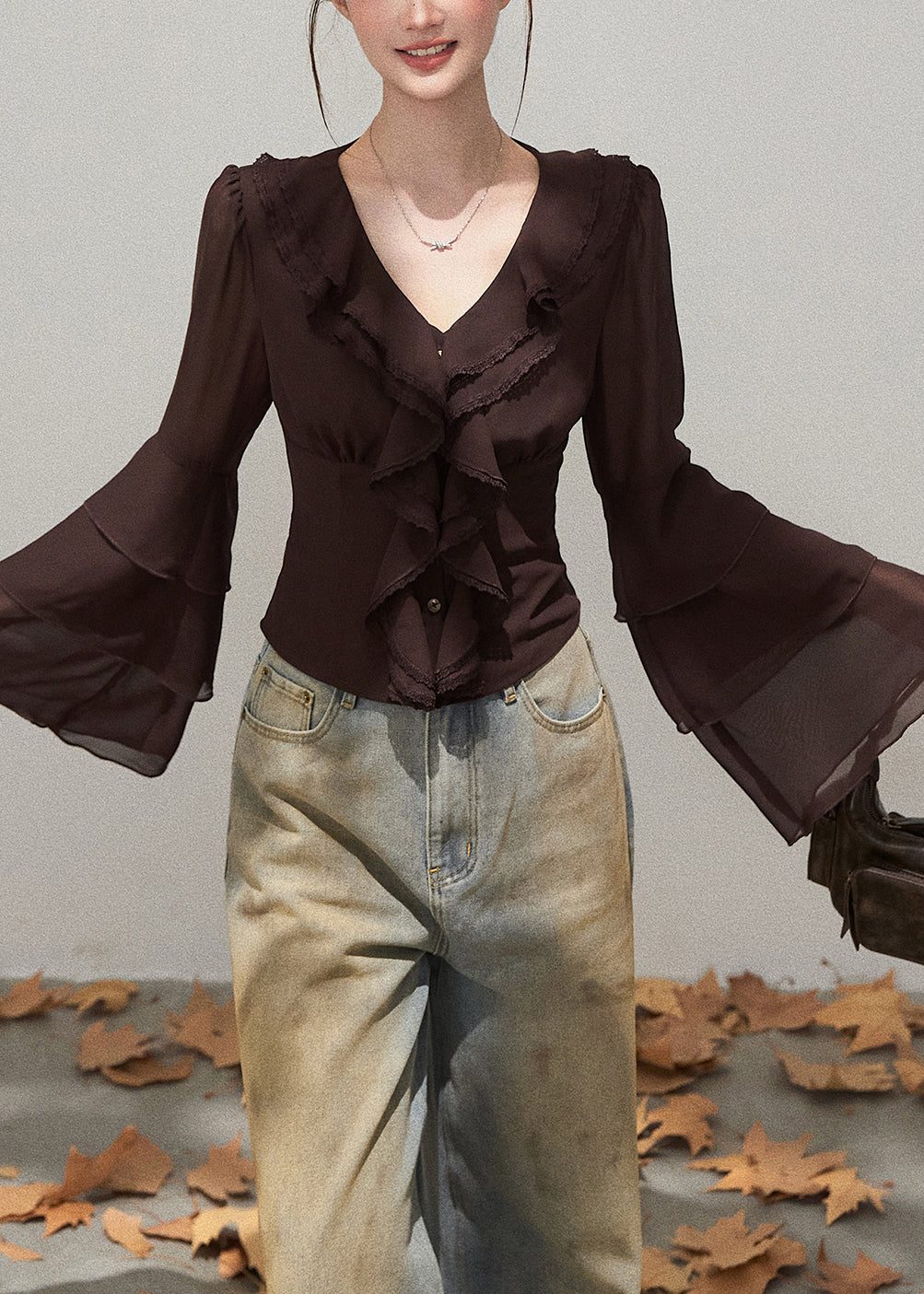 A Vintage Style Shirt with Delicate Timeless Details