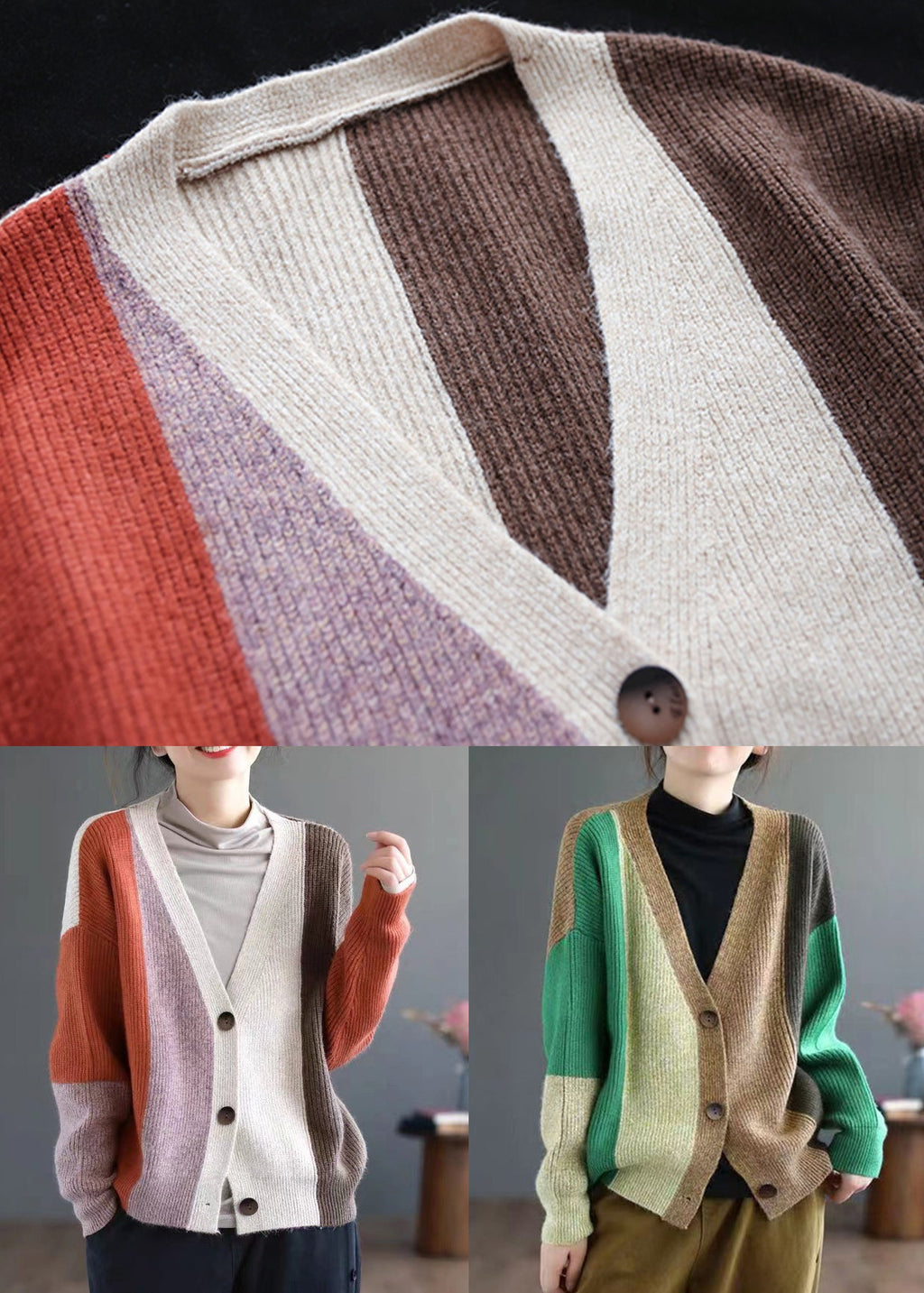 A Vintage Style Cardigan with Delicate Timeless Details