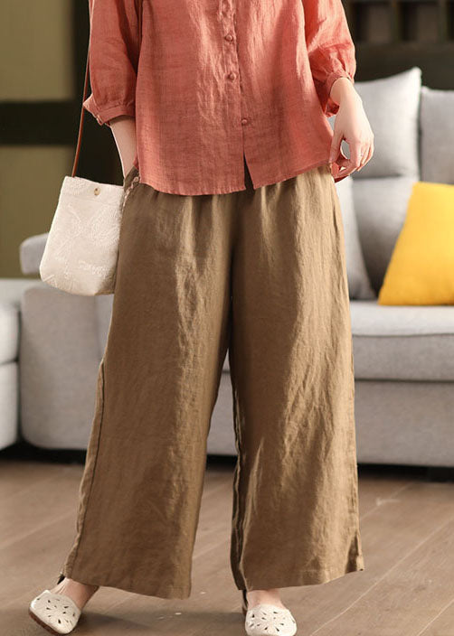 A Vintage Style Pants with Delicate Timeless Details