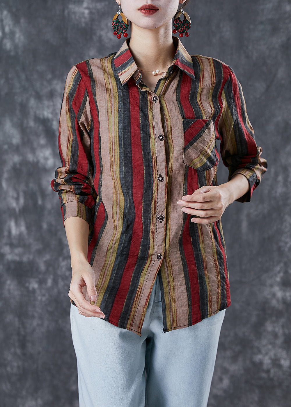 A Vintage Style Shirt with Delicate Timeless Details