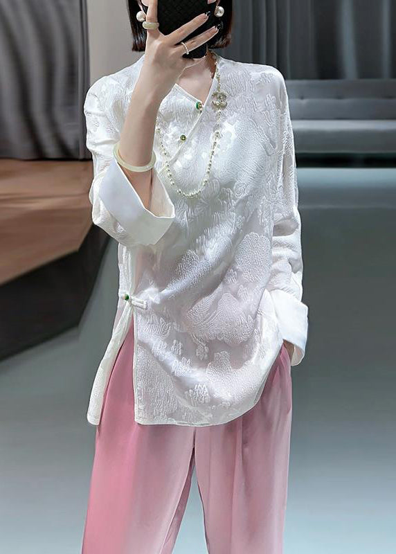 A Vintage Style Shirt with Delicate Timeless Details