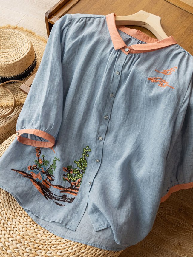 Beautifully Balanced Blouse with Timeless Character