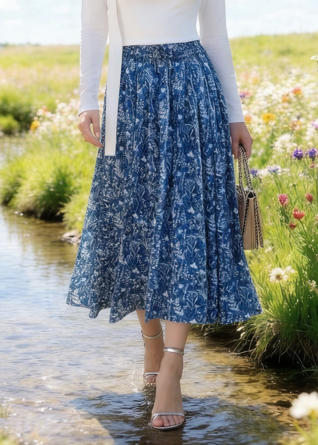 A Vintage Style Garment with Delicate Timeless Details