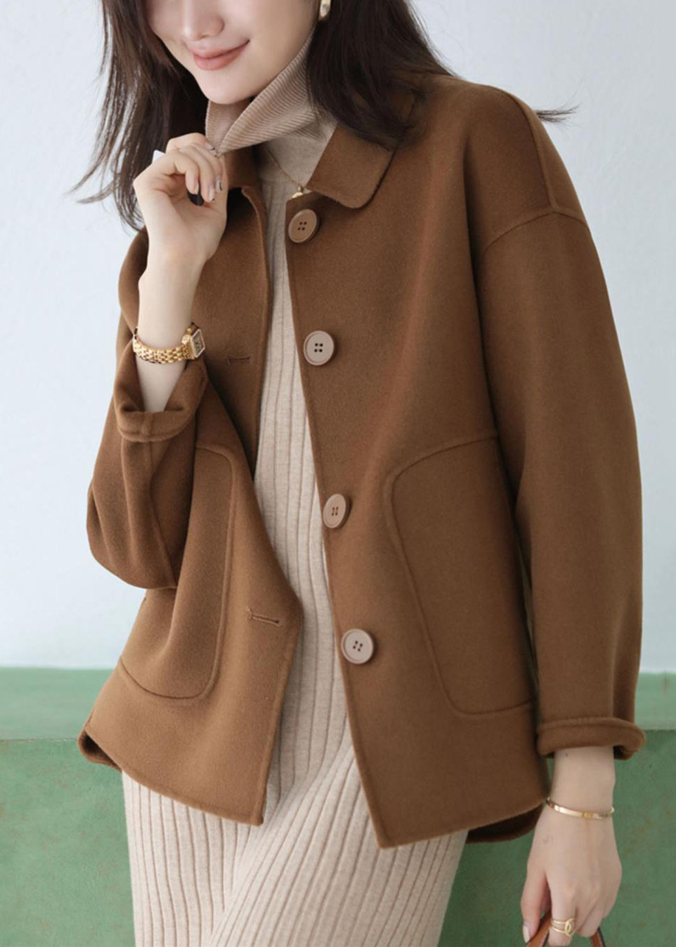 Polished Coat with an Effortless Classic Look