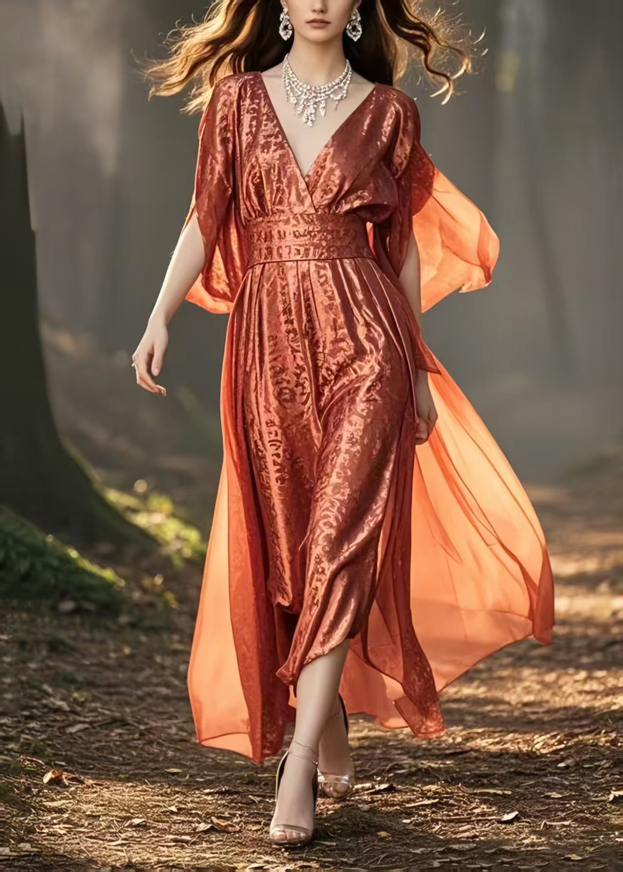 Well Tailored Dress with a Graceful Silhouette