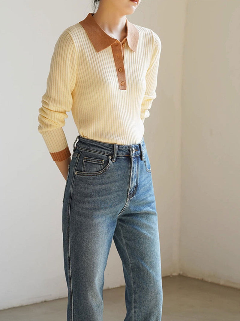 Classic Vintage Sweater with a Flattering Fit