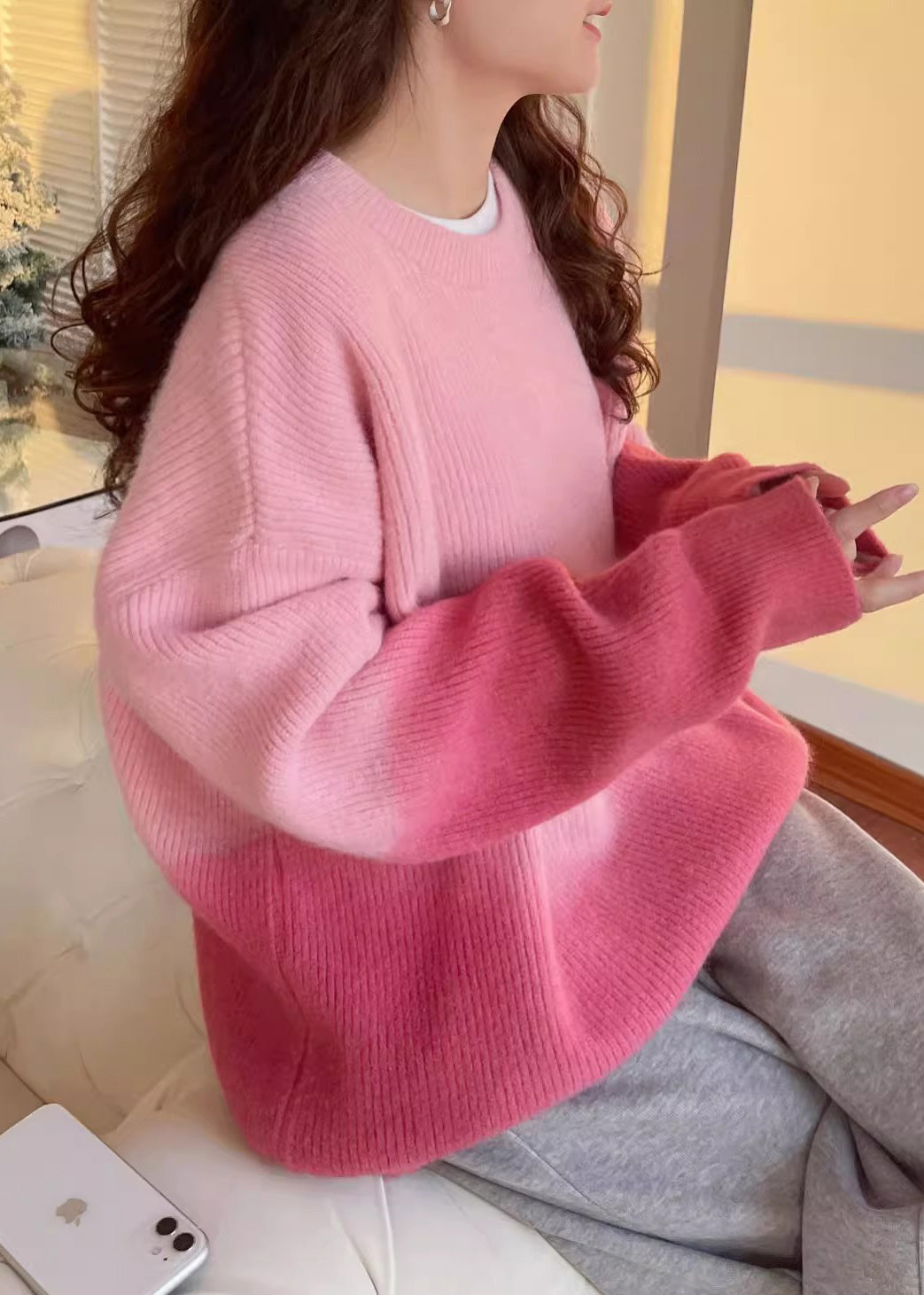 Classic Vintage Sweater with a Flattering Fit