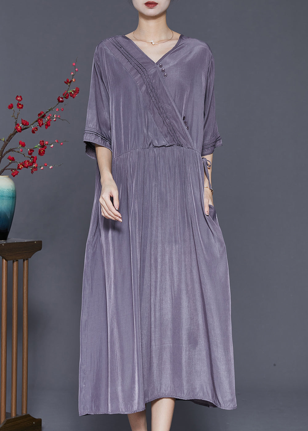 A Vintage Style Dress with Delicate Timeless Details