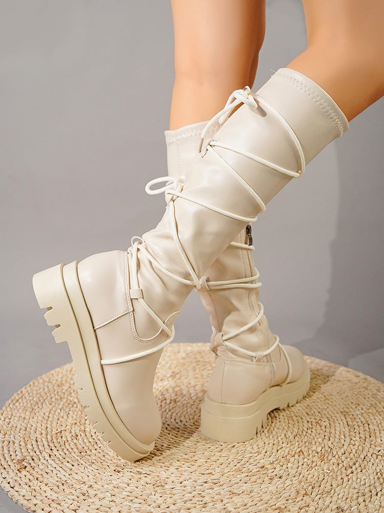 Chic Orthopedic Boots with Unique Design