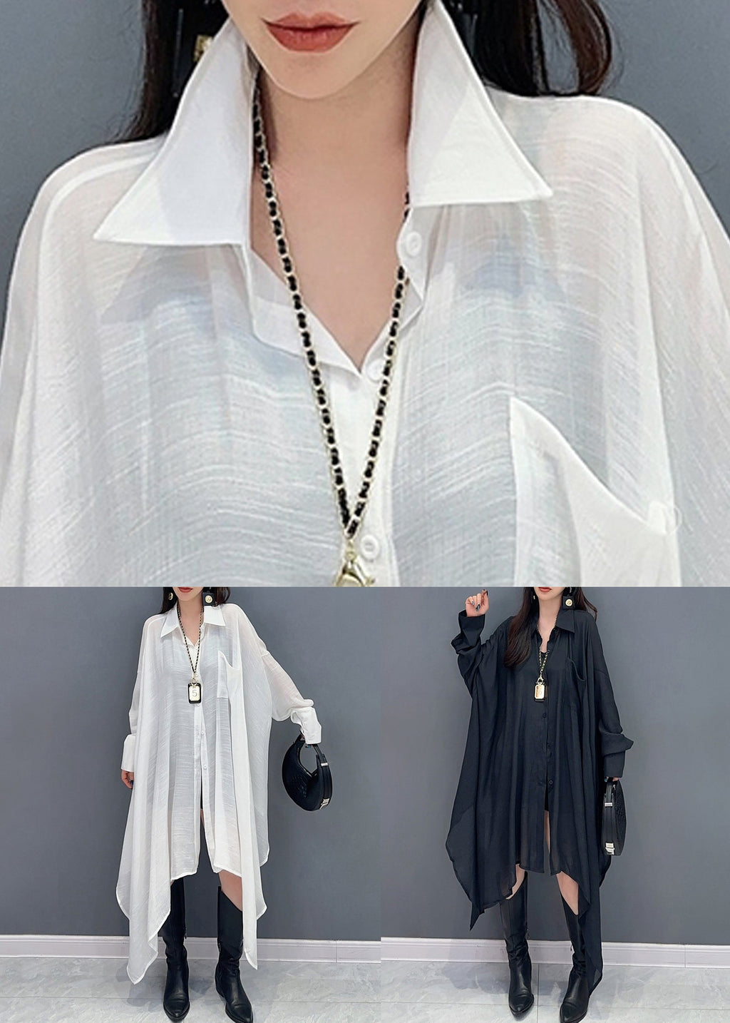 Classic Vintage Blouse with a Flattering Fit