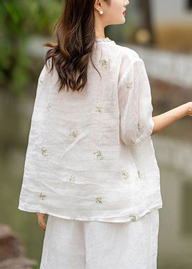 A Vintage Style Blouse with Delicate Timeless Details