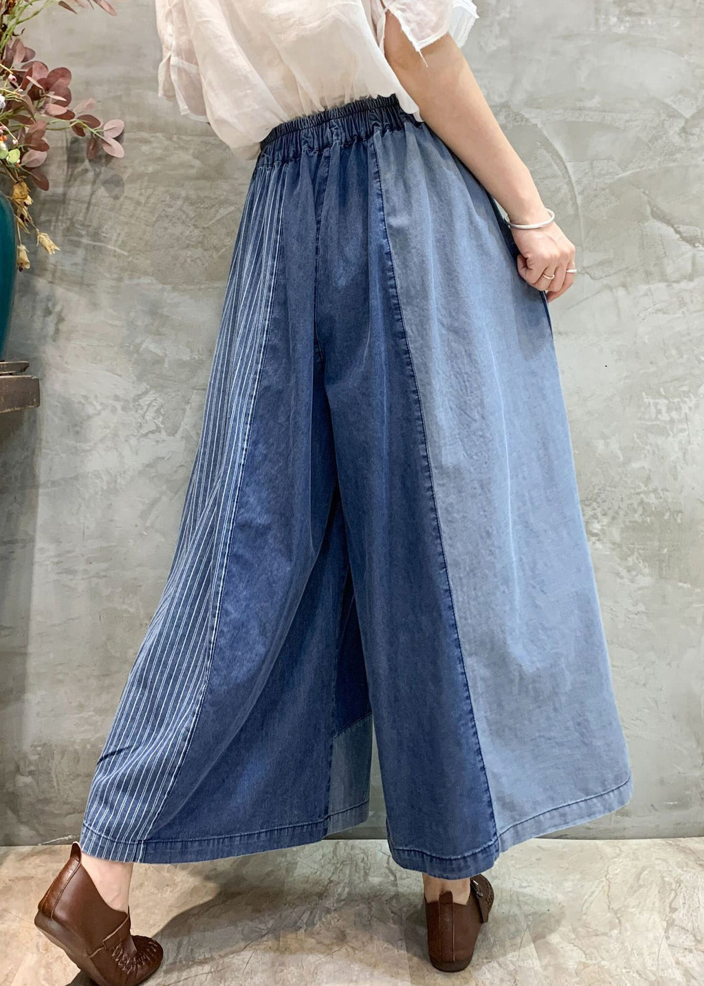 A Vintage Style Pants with Delicate Timeless Details
