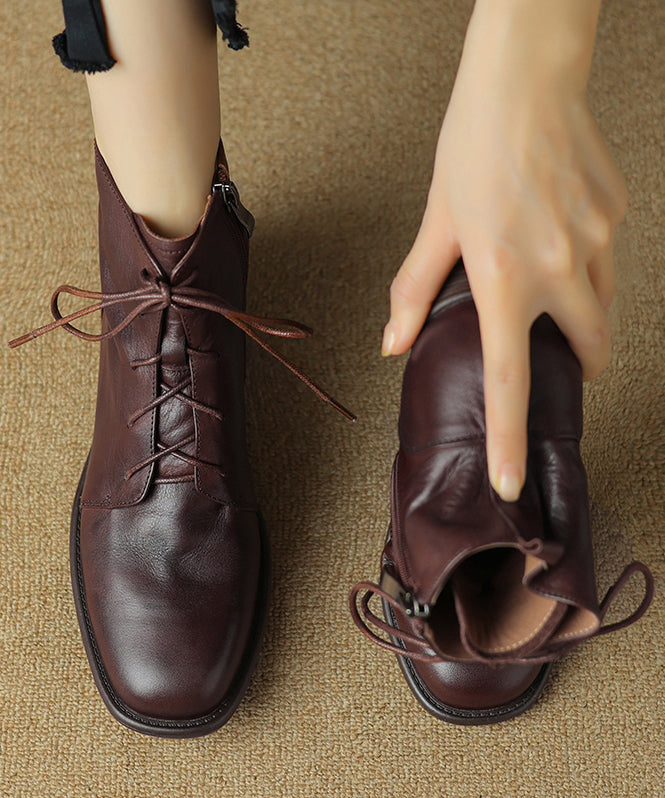 Vintage Inspired Orthopedic Boots