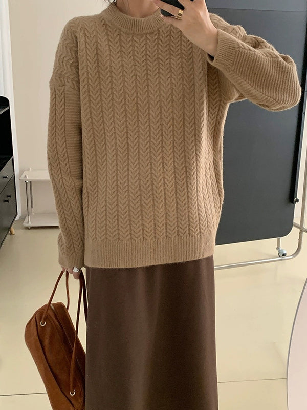 Beautifully Finished Sweater in a Timeless Design