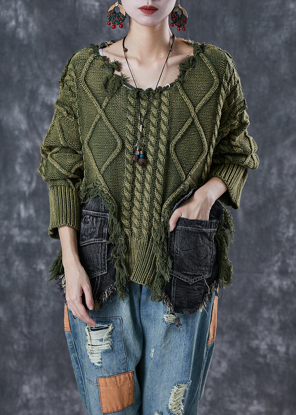 Gracefully Styled Sweater for Any Occasion