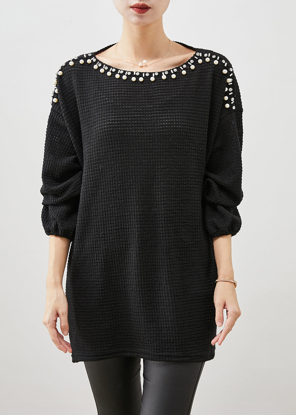 Vintage Inspired Sweater with a Contemporary Edge