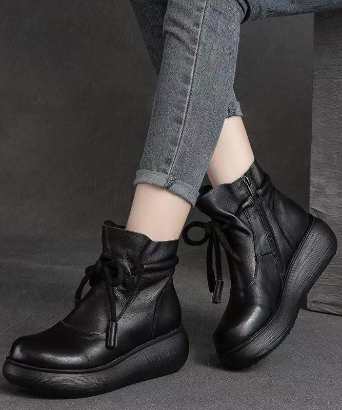 Classic Orthopedic Boots with Timeless Style