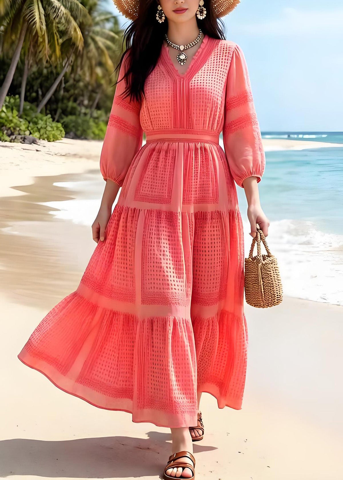 A Vintage Style Dress with Delicate Timeless Details