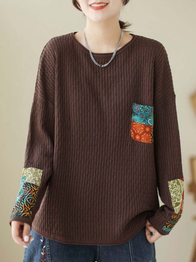 Vintage Inspired Sweater with a Contemporary Edge