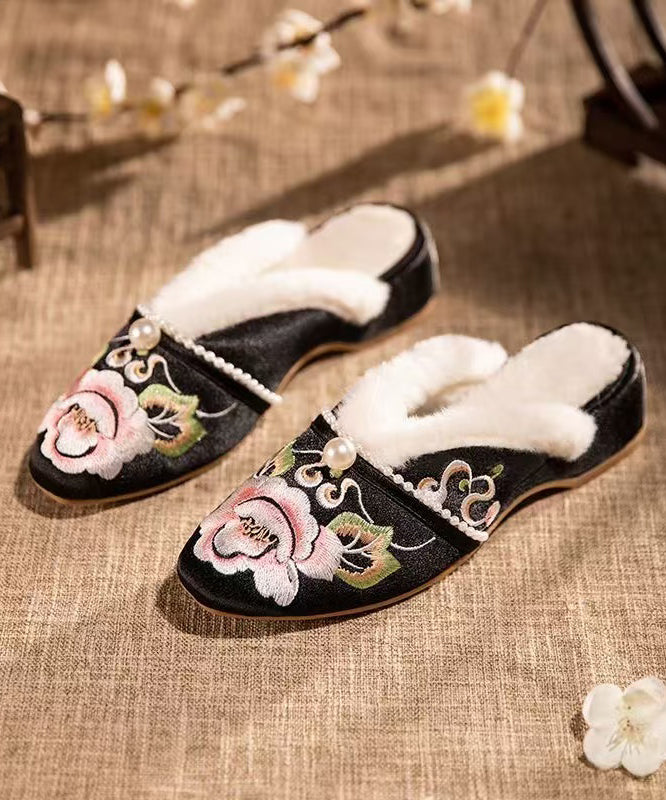 Vintage Inspired Orthopedic Slippers