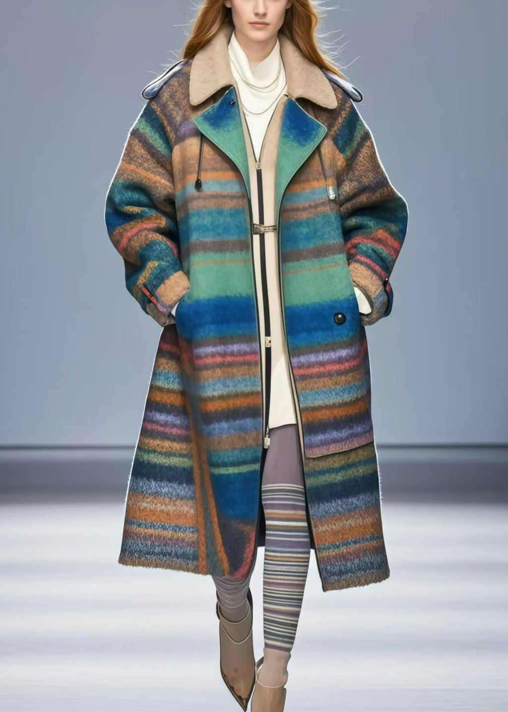 Gracefully Styled Coat for Any Occasion
