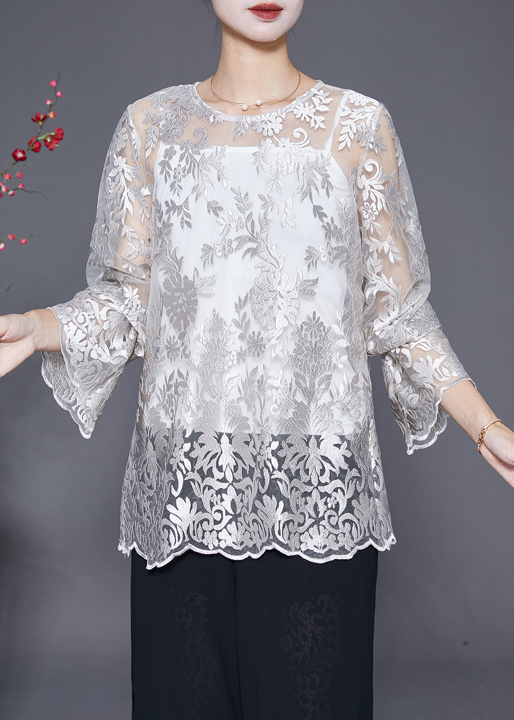 Classic Vintage Top with a Flattering Fit