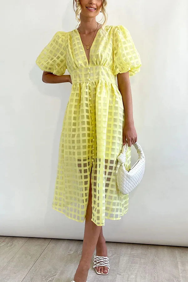 A Vintage Style Dress with Delicate Timeless Details