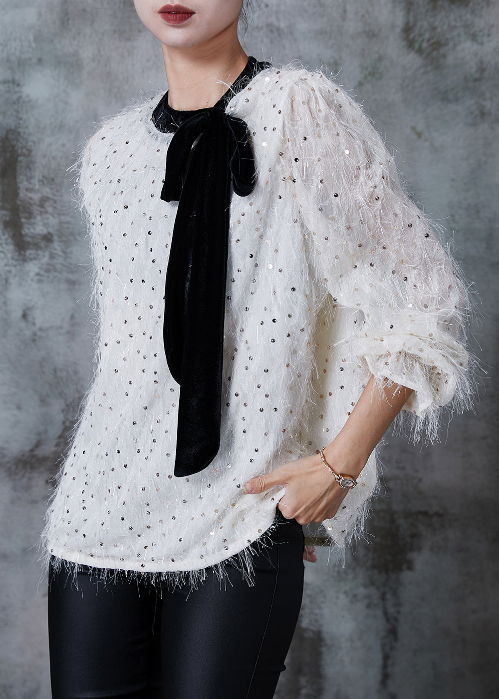 A Vintage Style Blouse with Delicate Timeless Details