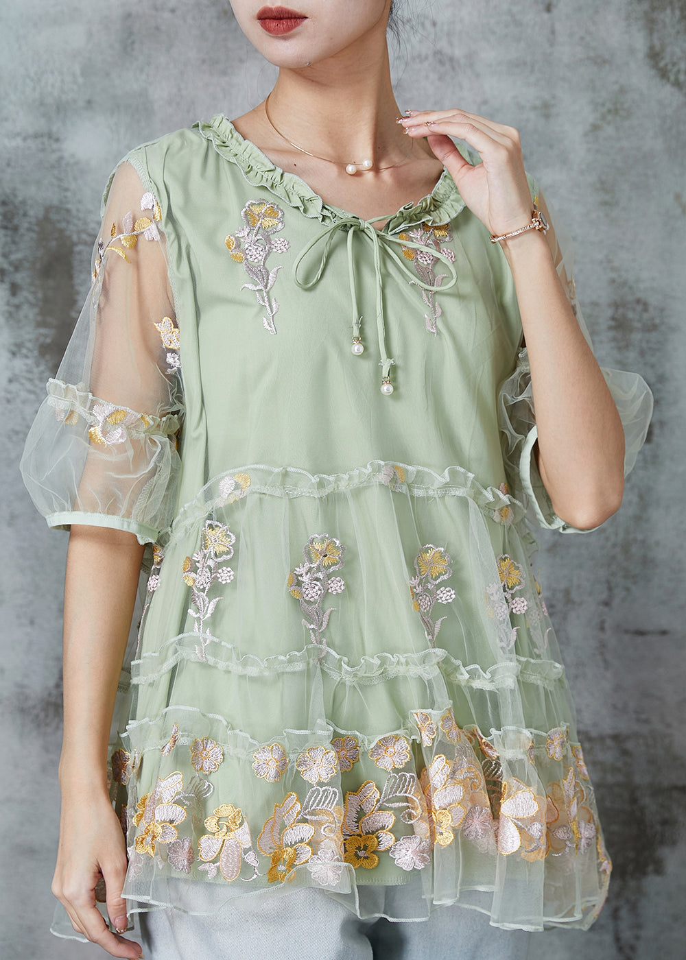 Beautifully Finished Blouse in a Timeless Design