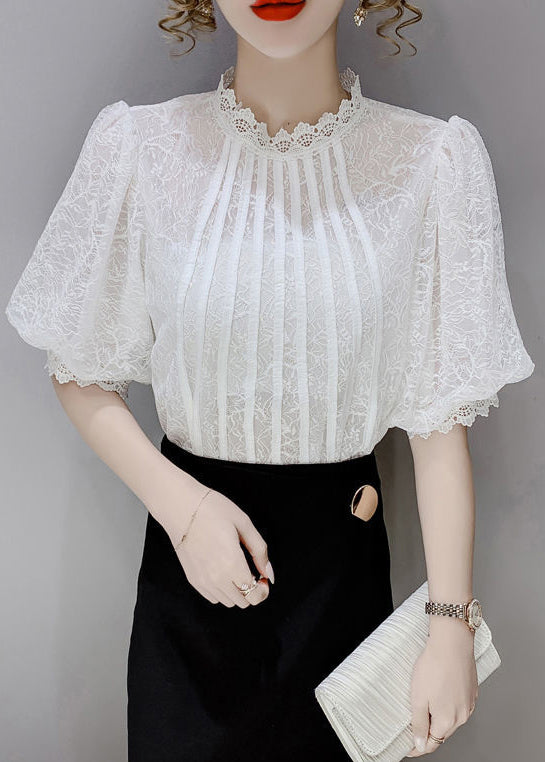A Vintage Style Top with Delicate Timeless Details