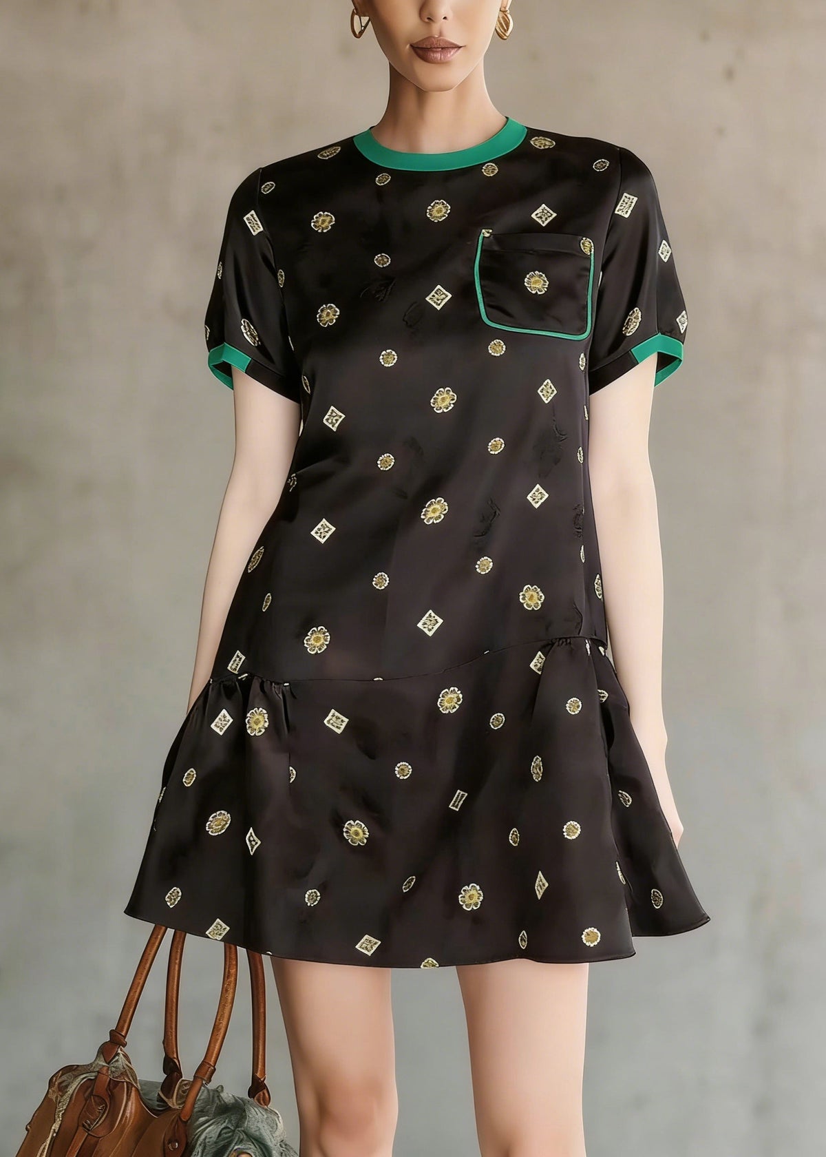 A Vintage Style Dress with Delicate Timeless Details