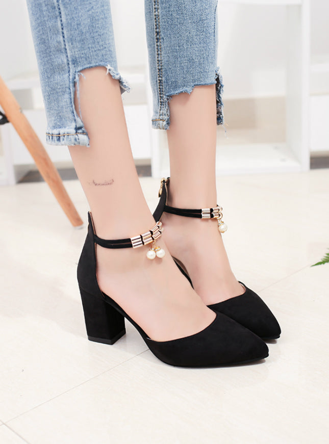 Classic Orthopedic Heels with Timeless Style