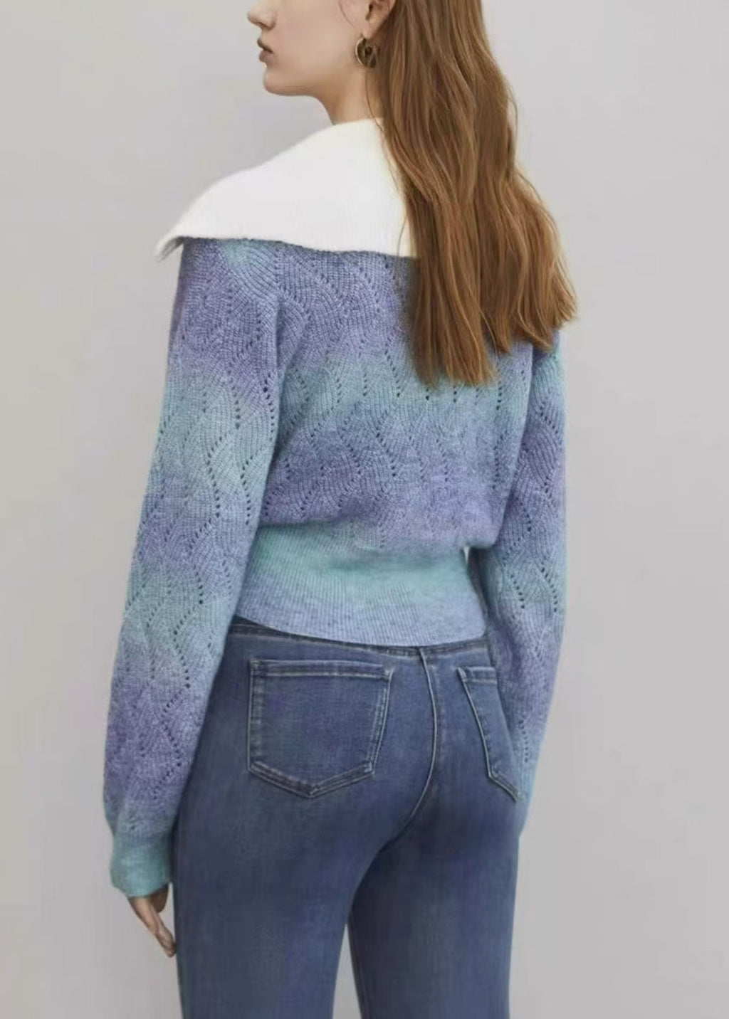 Vintage Inspired Sweater with a Contemporary Edge