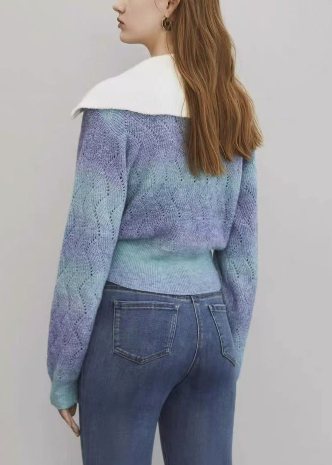 Vintage Inspired Sweater with a Contemporary Edge