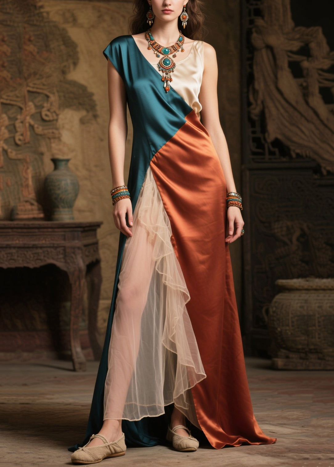 Beautifully Finished Dress in a Timeless Design