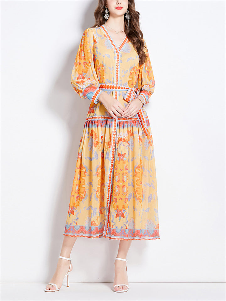 A Vintage Style Dress with Delicate Timeless Details