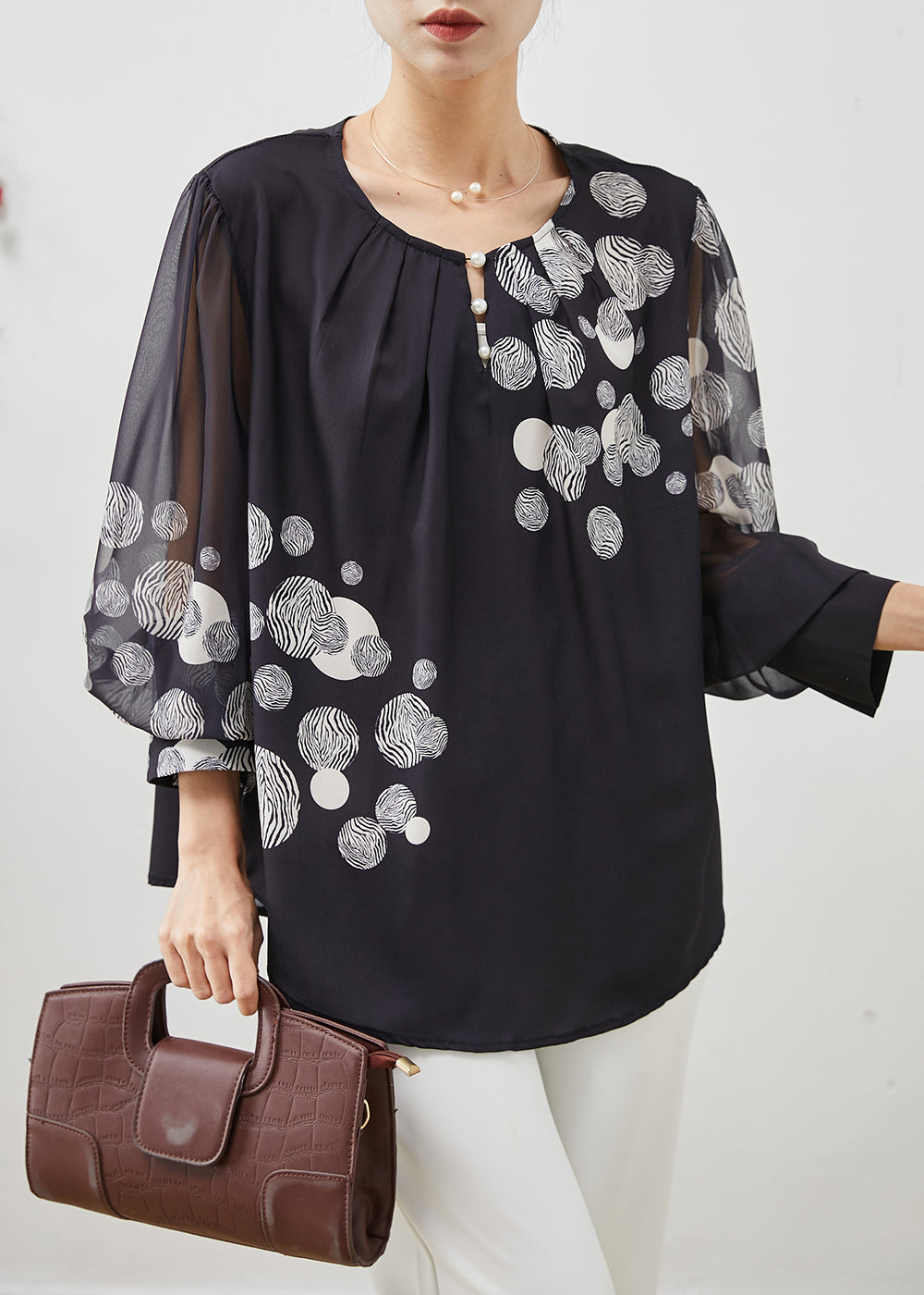 Classic Vintage Top with a Flattering Fit