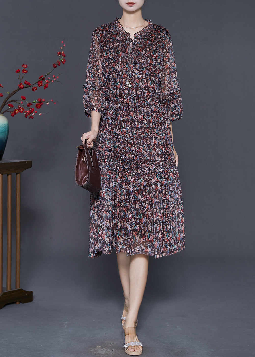 A Vintage Style Dress with Delicate Timeless Details
