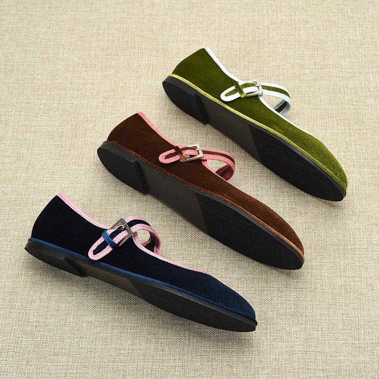 Vintage Inspired Orthopedic Flats