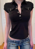 Gracefully Styled Top for Any Occasion