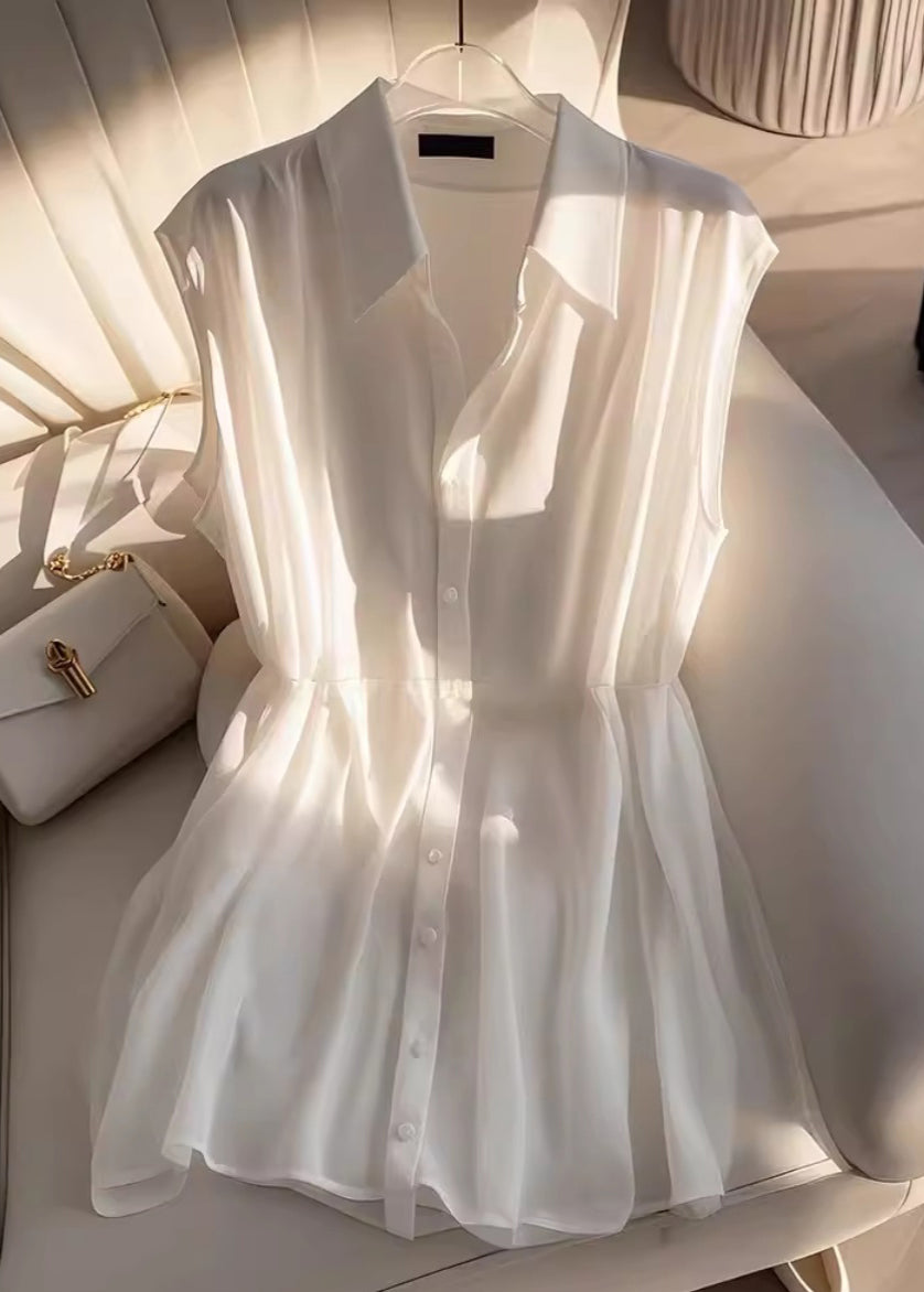 A Vintage Style Shirt with Delicate Timeless Details