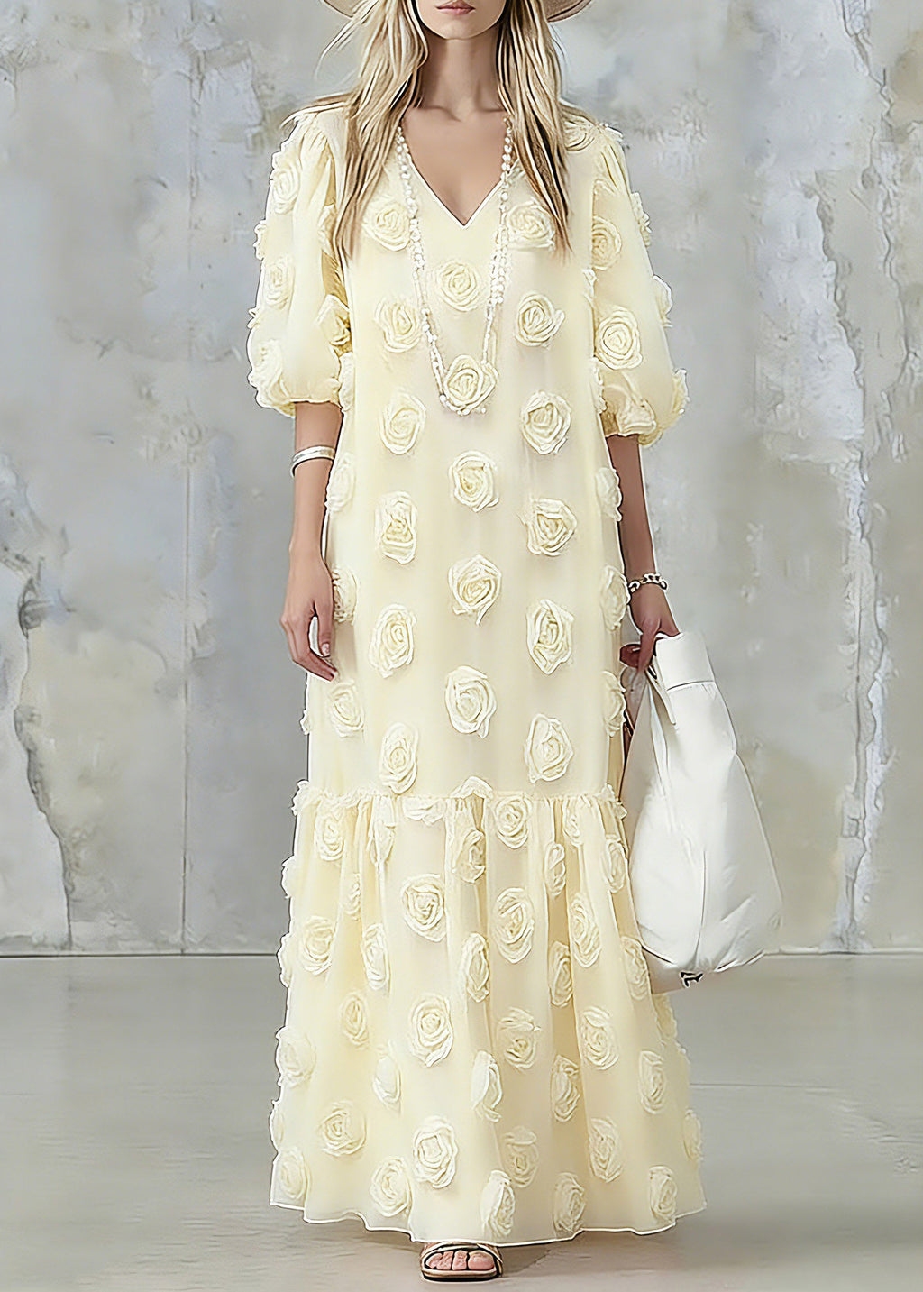 Beautifully Finished Dress in a Timeless Design