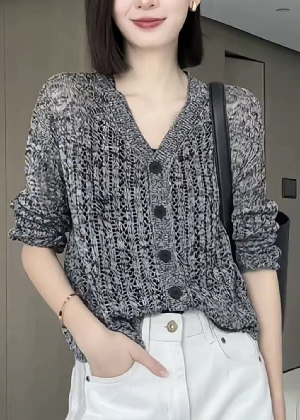 Sophisticated Cardigan with a Clean Classic Look