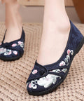 Vintage Inspired Orthopedic Flats