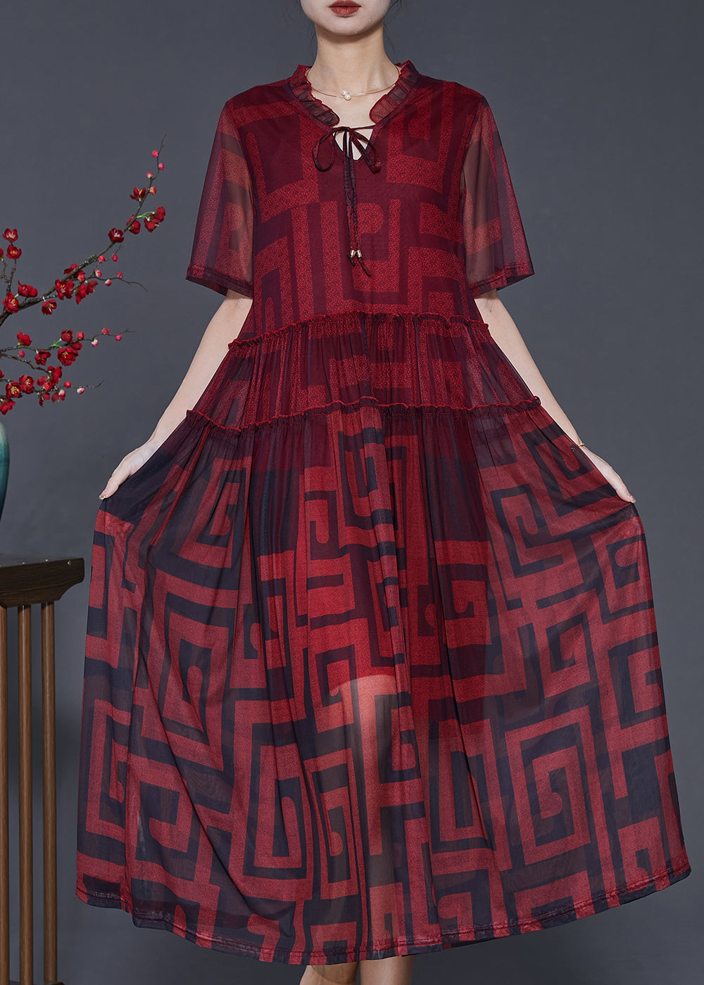 Elegantly Styled Dress for Everyday Wear