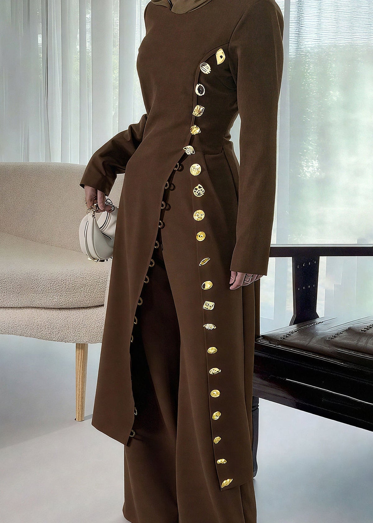 Elegantly Styled Coat for Everyday Wear