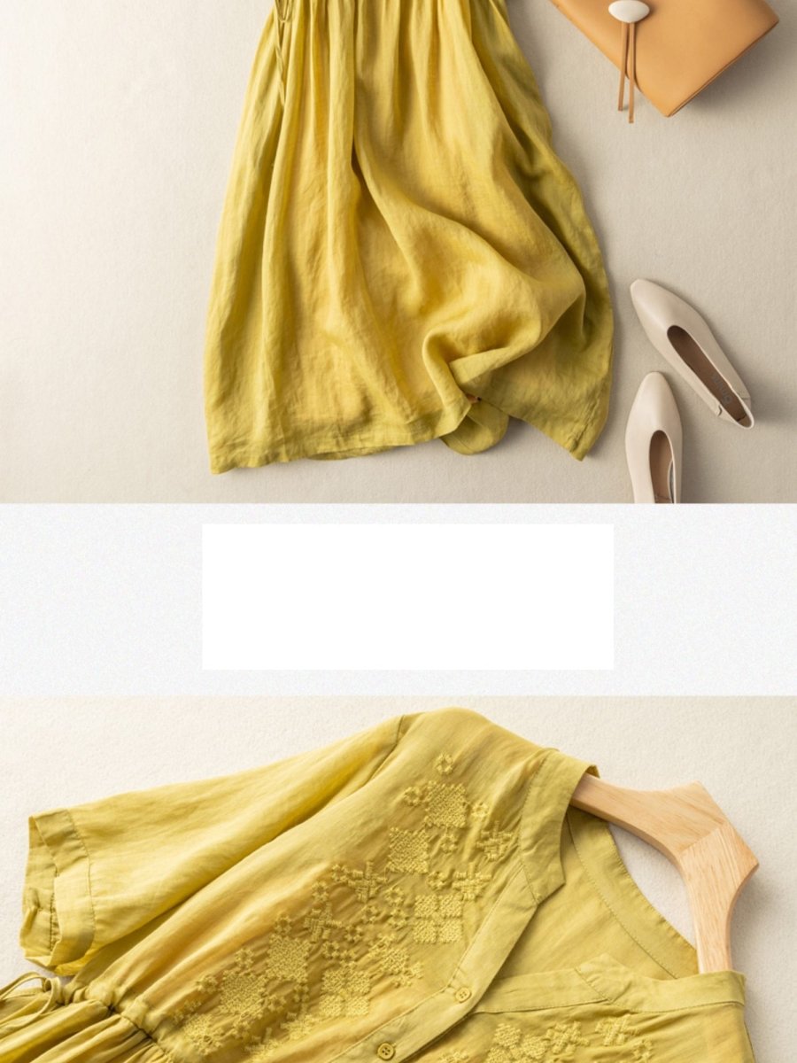 A Vintage Style Dress with Delicate Timeless Details