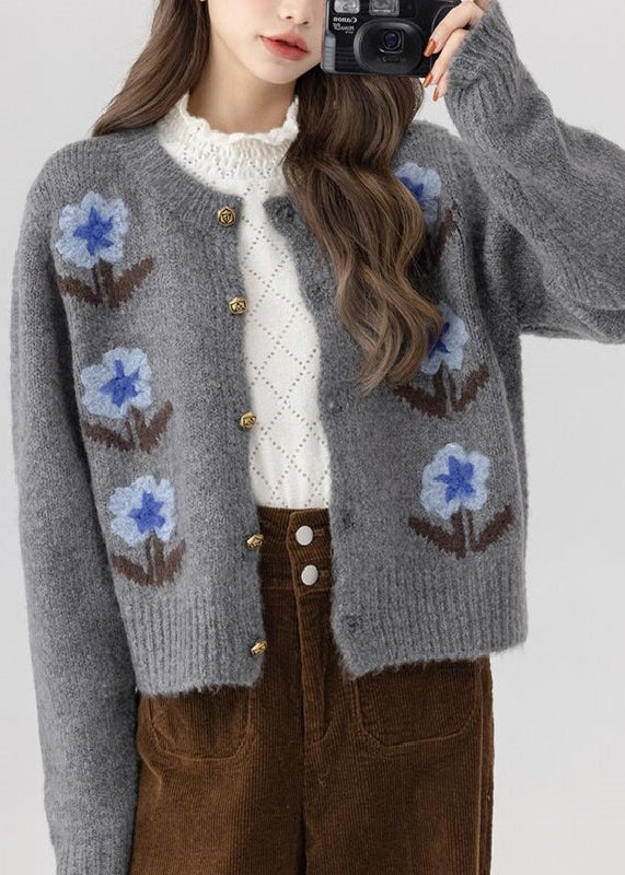 A Vintage Style Sweater with Delicate Timeless Details