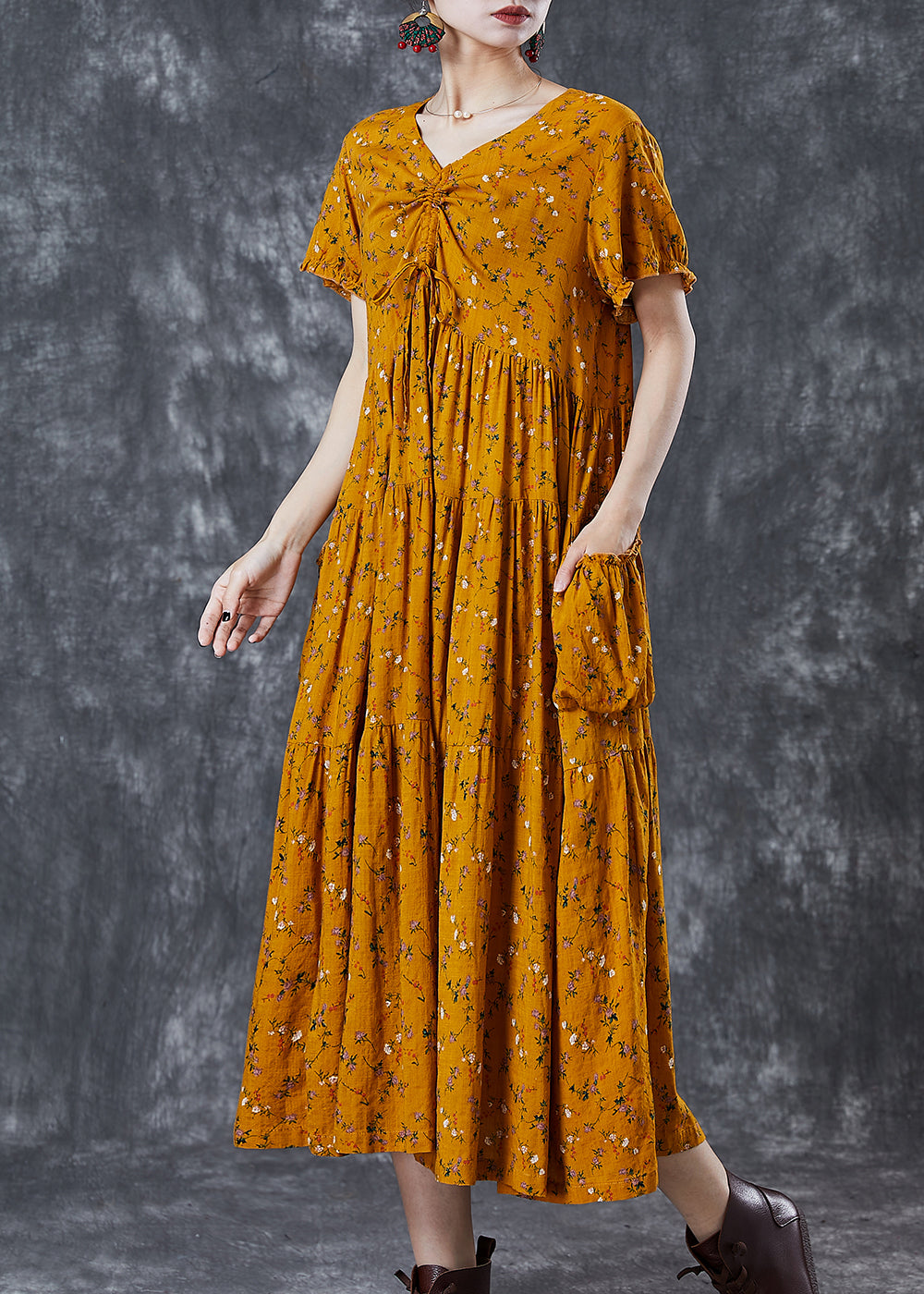 A Vintage Style Dress with Delicate Timeless Details